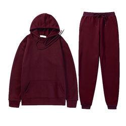                  Two Piece Set Men Hoodies Pants Autumn Winter Hooded Sweatshirt Sweatpants Men Pullover Hoodie Unisex Sweatpants and Hoodie Set             