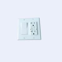 Une finition préfabriquée argentée de Polonais RUFFIN Wall Socket Switch de la bande cinq