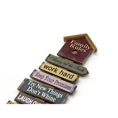 Handcraft Decorative 76x15cm Custom Plaque Signs Outdoor