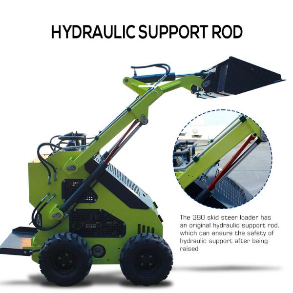 375 кг Максимальная сила подъема для тяжелой мини-грузоподъемной сдвижной машины