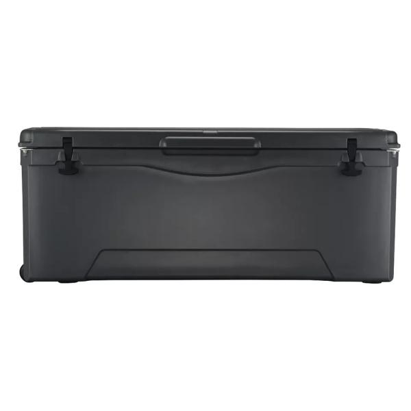 caixa mais fresca das rodas dos produtos de 180L Rotomoulded para o refrigerador do recipiente de alimento do armazenamento de gelo