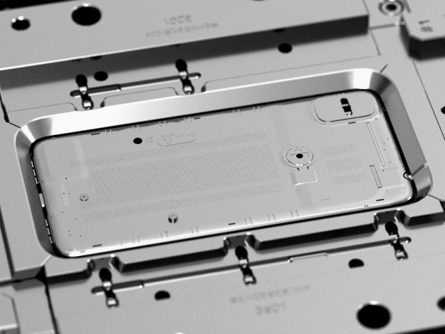 OEM / ODM: Custom Consumer Electronics Moulds / Прозрачная крышка аккумулятора (1*1) No.22683-B