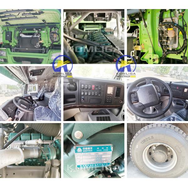 Ventral Tipper Hydraulic Lifting Sinotruk 6X4 Used Sand Dump Truck with ISO Certification