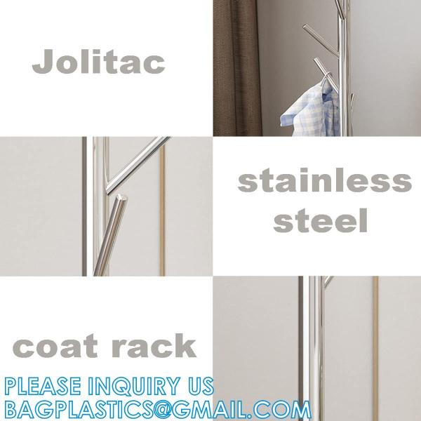 Modern Solid Wood or Steel Creative Living Room, Coat Rank Stand, Floor Clothes Hangers Wooden Coat Racks