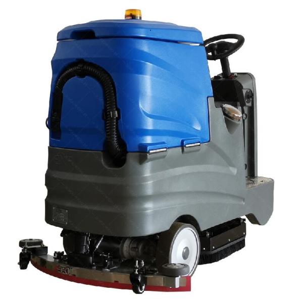 Single Driver Blue FNE-D750 Floor Scrubber Strong Battery Life Brush Disc Diameter 550mm