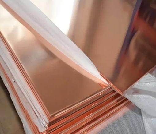 6mm Decorative Copper Sheets Industrial Applications Bending Cutting Included