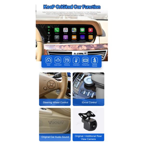 12,3 стерео автомобиля класса W221 W216 BENZ s Мерседес блока андроида дюйма главный с яблоком carplay