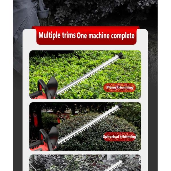 Перезаряжаемая беспроводная стрижка травы и кустарниковая стрижка ручная 21В Электрическая стрижка травы