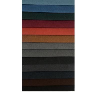 Camurça 100% de Sofa Fabric Warp Knitting Imitation de veludo do poliéster