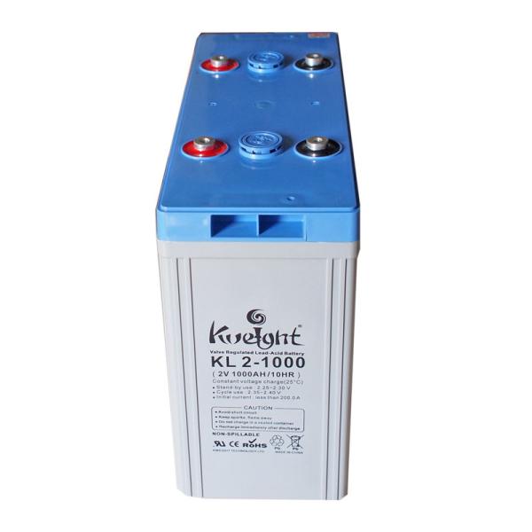 bateria de armazenamento tubular das energias solares da bateria 1000AH 220v Opzv de 48v 2V OPzS