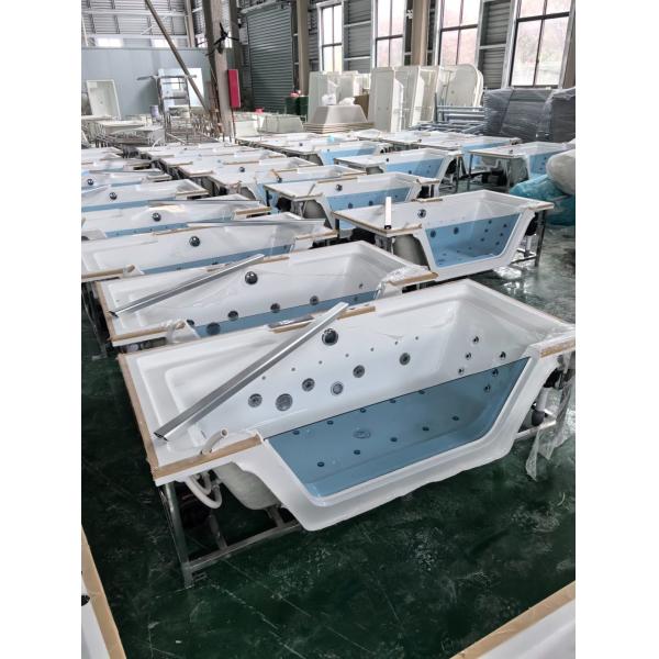 JSD9648 Bathtub Drainage System 1500mm Freestanding Acrylic Whirlpool Massage Bathtub