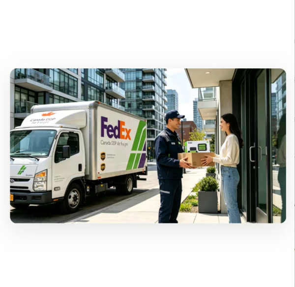 Canada DDP Air Freight Shipping Door To Door For Battery / Magnetic Goods