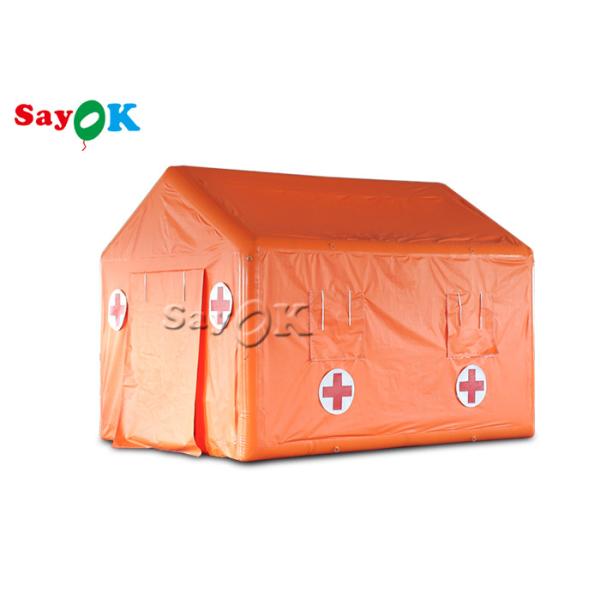 Field Hospital Tent PVC Tarpaulin Emergency Inflatable Medical Tent Waterproof