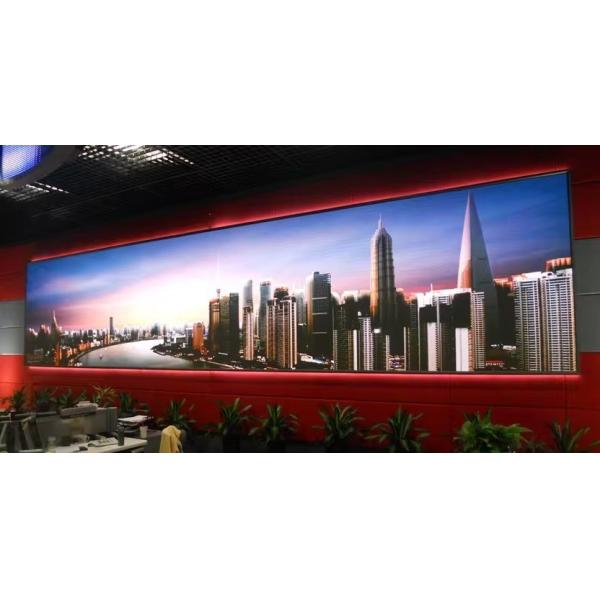 Indoor Fixed HD LED Display Video Wall COB  P0.9 P1.2 P1.5 For Power Saving Stage Installation