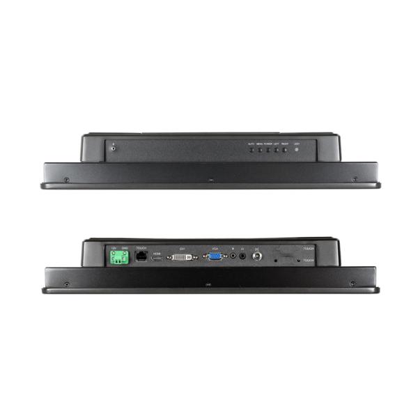 10 300cd/m2 1024x768 пунктов экрана касания Lcd контролируют студию случая 15 дюймов алюминиевую