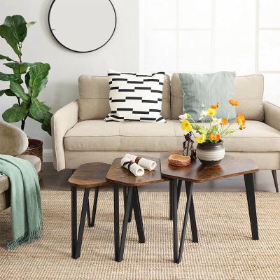 Industrial Design Nesting Coffee Table, Nesting Table For Sale, Coffee Table Set, LNT14BX