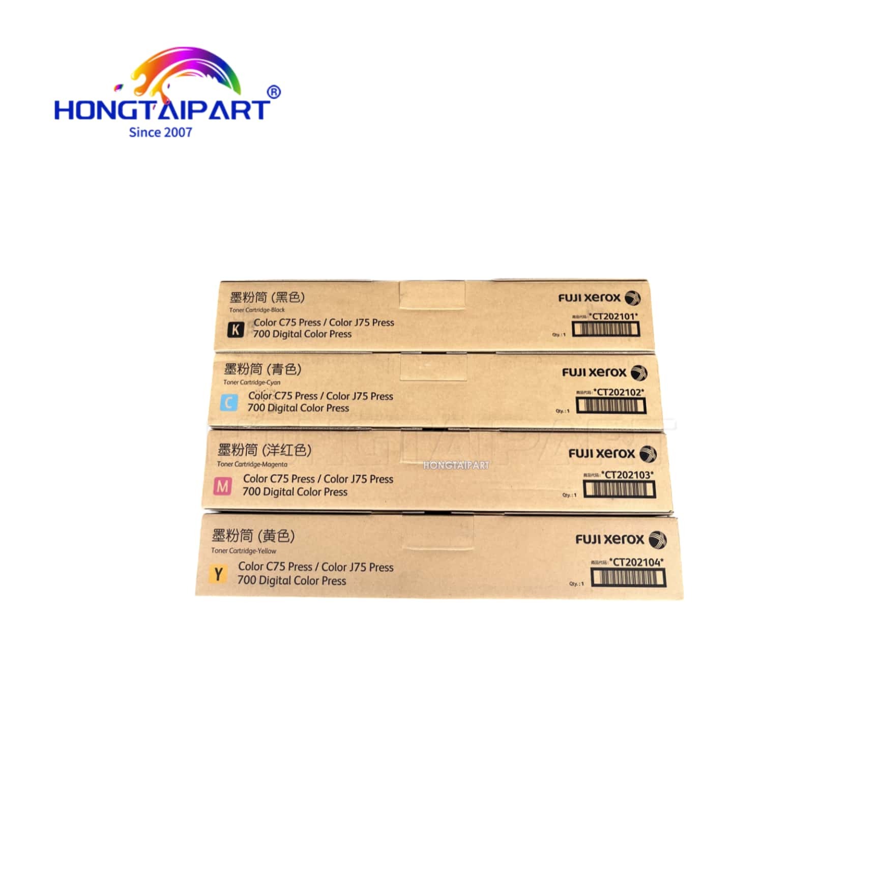 Xerox Toner Cartridge for 700 700i 770 C75 J75 Copier Wholesale CT202101-CT202104