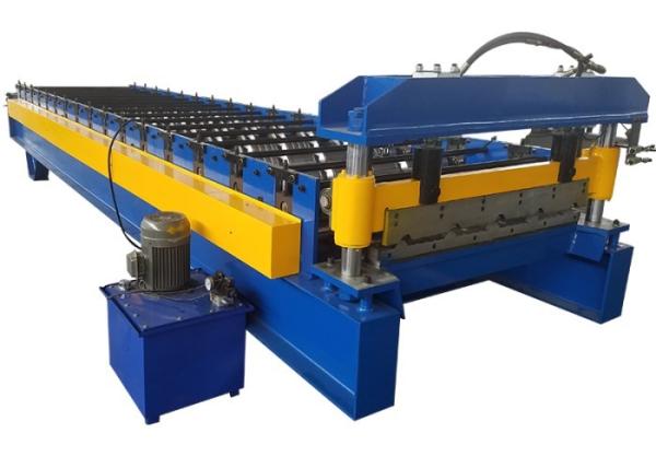 Corrugated Steel Sheet Cold Roll Forming Machines Colored Steel Wall Roof Panel Machine