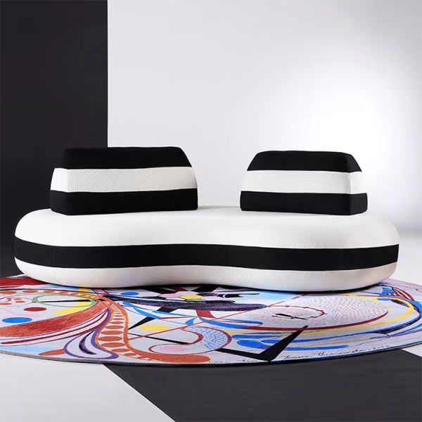 Modern Sectional Sofas Fabric Velvet Living Room Sofas Home Hotel Lobby Combination Modern Leisure Sofa Set