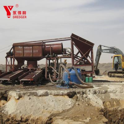 Environment Hardened Alluvial Gold Washing Plant For Huge Operation Site