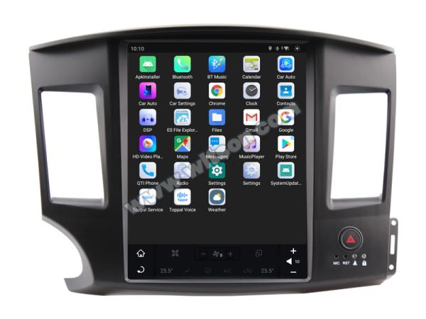 9Écran.7  Tesla Écran Android vertical Pour Mitsubishi Lancer 2 2007 -2016 Multimédia de voiture Stéréo GPS Lecteur de jeu de voiture