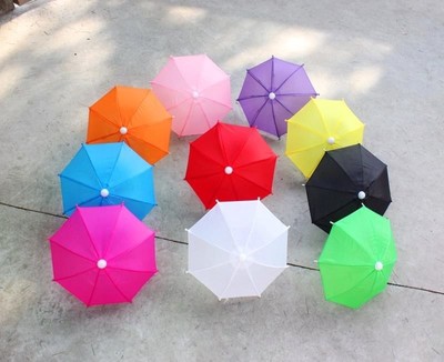 Small Mini Mobile Phone Umbrella with Manual Control and Open Diameter <90cm from Taiwan