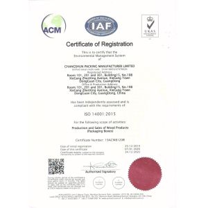 Foshan green sunny box Co.，Ltd Certifications