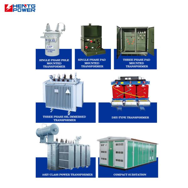 Oil Immersed Type Power Distribution Transformer Outdoor 250KVA 315KVA Three Phase