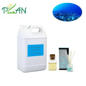 100% d'extrait végétal d'huile liquide florale concentrée d'essence d'océan bleu