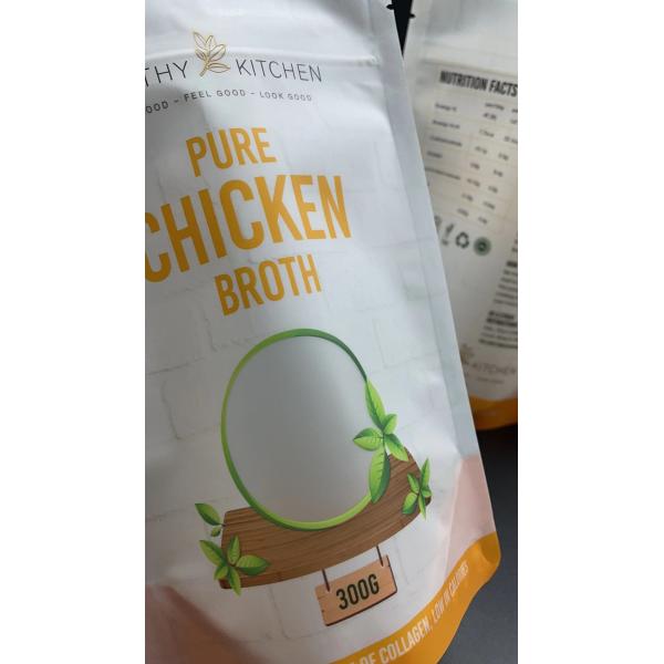 Rotogravure Printed Custom Food Packaging Bags With Window High Barrier