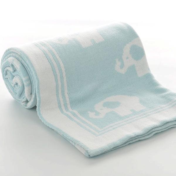 Child Cozy Knitting Blanket Couch Knit Lightweight Throw Blanket