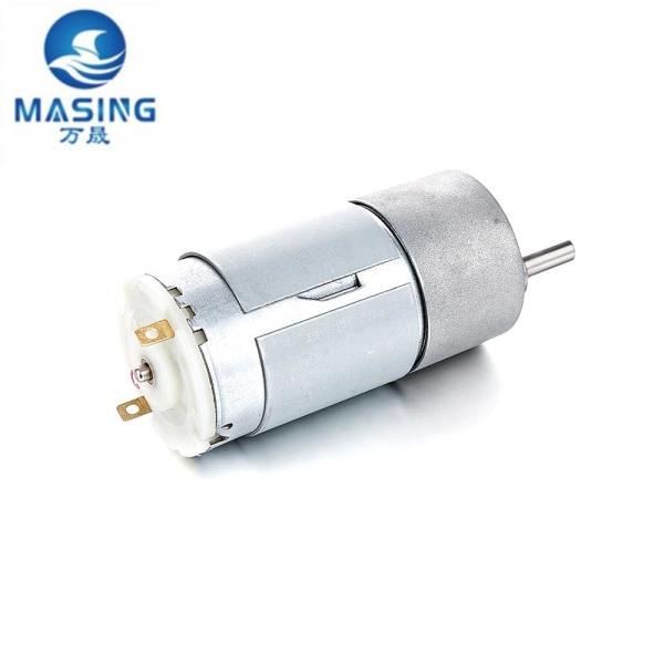 Motor de engranajes de corriente continua motor de engranajes de corriente continua con caja de engranajes 12v 60rpm motor de engranajes de corriente continua de baja rpm para la máquina de café