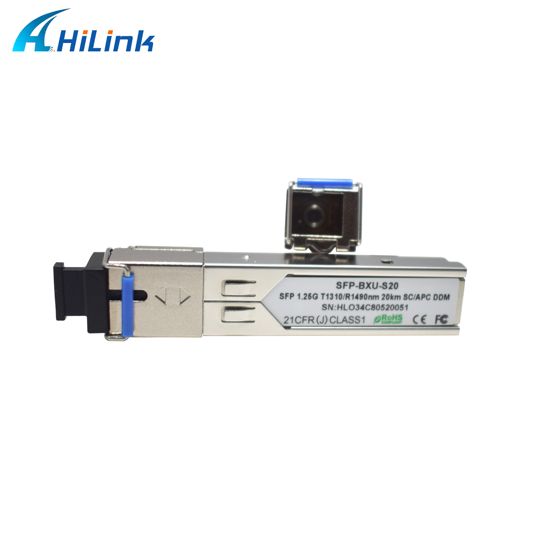 1000BASE DWM BIDI SFP T1310nm/R1490nm 20KM LC/SC SFP Передатчик DOM