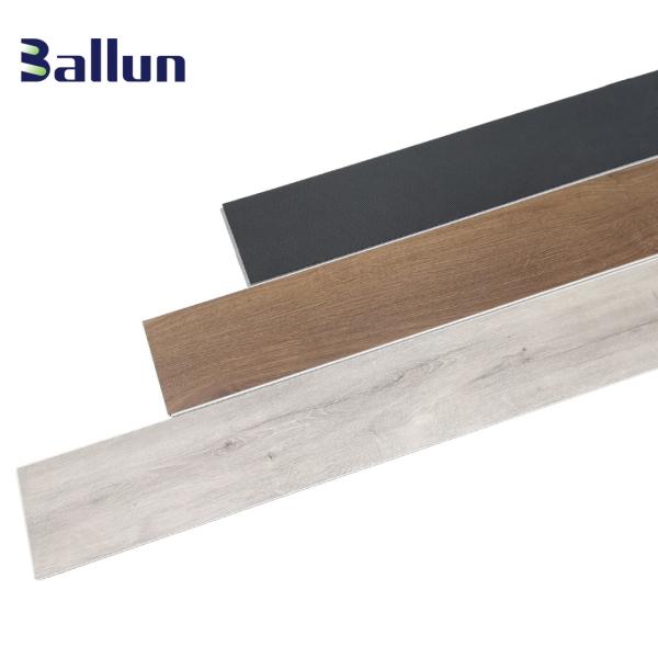 Projeto de interiores impermeável durável Eco Clique pedra polímero composto PVC piso laminado Spc