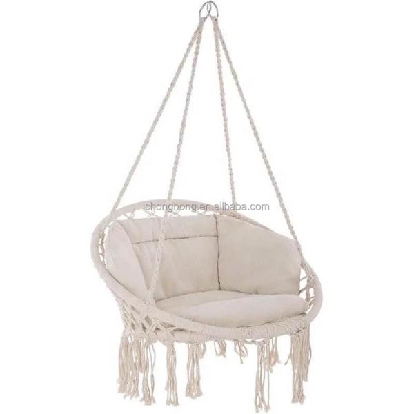 Hammock Patio Swing Chair Yard Garden Macrame Swing Hanging Chair Pet Hammock