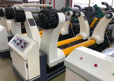 2 Ply Cardboard Single Facer Corrugated Machine Hydraulic Drive Multipoint Braking