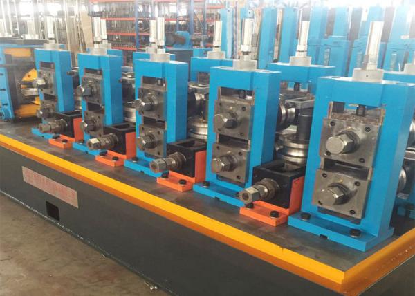 Máquina de molino de tubos de acero al carbono 100 m/min Control del PLC de velocidad