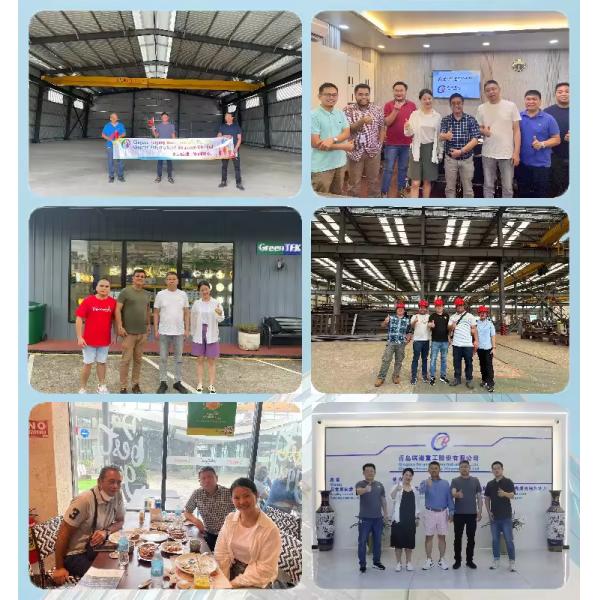 C/Z Modern Industrial Design Prefab Steel Structure Sandwich Panel Skyscraper Commercial Building for House Shop Office