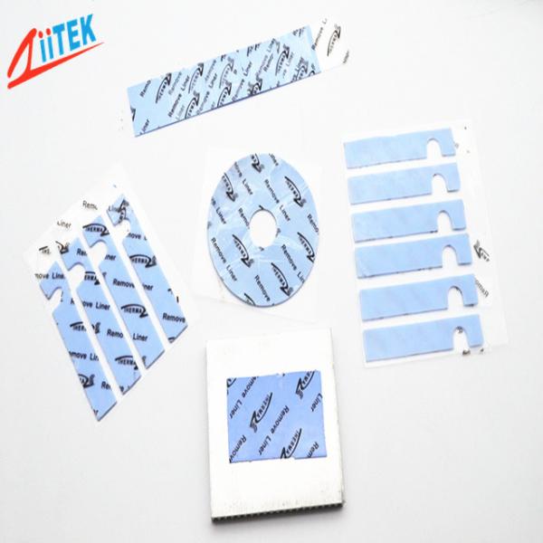 2,0 feuille thermique bleue natually de mauvais goût ultra molle -40 en caoutchouc de silicone du réémetteur isofréquence TIF100-20-05U de W/mK à 160℃