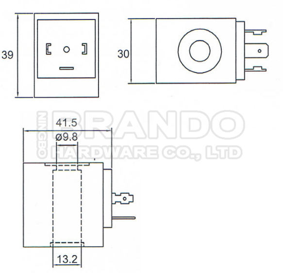ODE Type 3 Way Solenoid Valve Armature For Coffee Machine Repair Kit Plunger