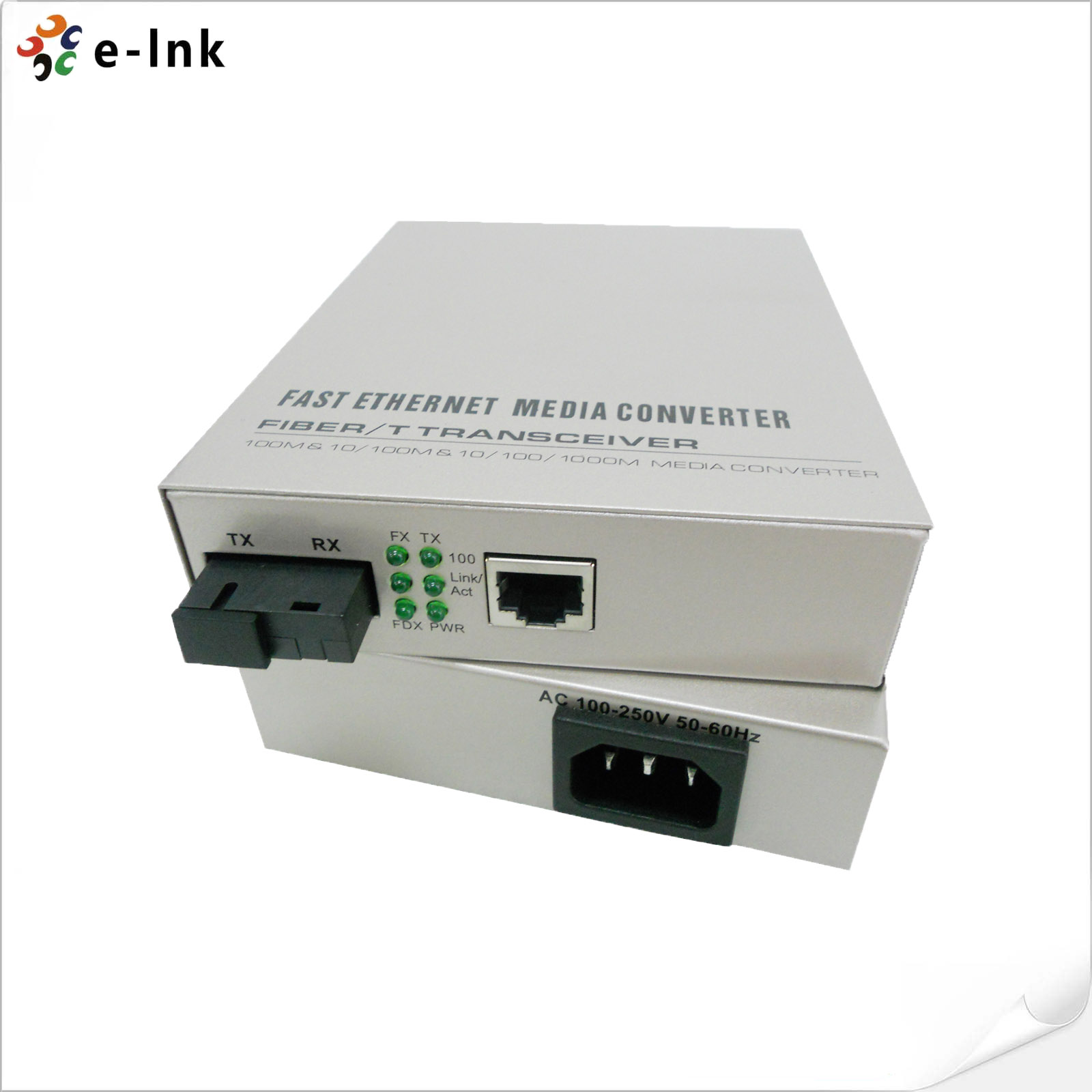 волокно гаван встроенный PSU SC конвертера средств массовой информации локальных сетей WDM 10/100M быстрое