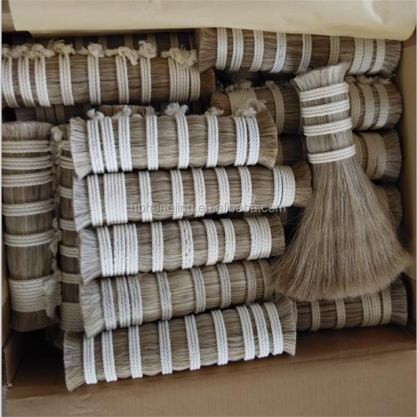 Washed Horse Tail Hair White/black/mixed/light Grey for Brush