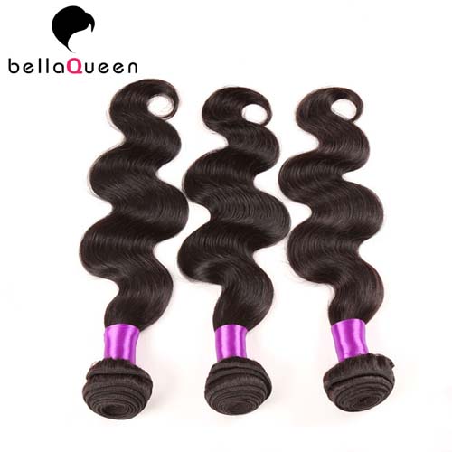 Естественное выдвижение волос Remy бирманца девственницы черноты 6a, соткать человеческих волос объемной волны