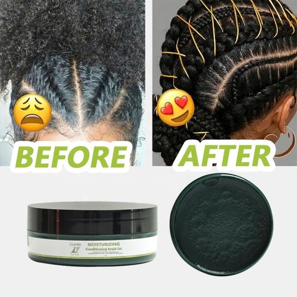 4oz Moisturizing Loc And Conditioning Hair Gel Extra Hold All Hair Types Twisting Smooth Edges Extra Hold Braid Hair Gel