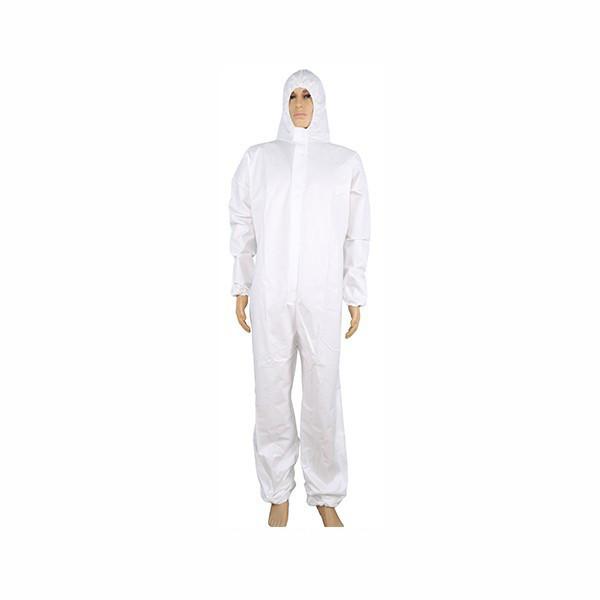 S M L Elastic Cuffs Non Sterile Disposable Coverall Suit