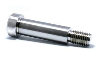 Durable Flat Head Shoulder Screw M1.6 Zinc Plate Surface For Energy Industry