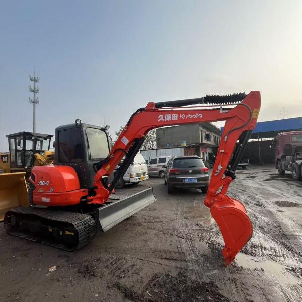 Kubota U50-4 Mini Excavator Used 5ton Operating Weight Offer Epa Thumb