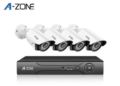 Waterproof 4CH IP CCTV Camera Kits 4 Channel Ip Nvr 20m IR Range