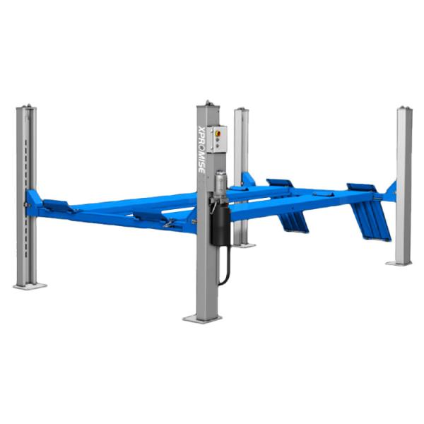 Four Post Lift For Auto Garage Repair Equipment Suitable For Wheel Alignment And Tire Changer At Work Shop And Tire Shop