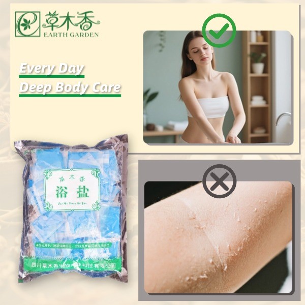 Mineral Foot Soak Detox Salt Traditional Herbal Formula Circulation Boost